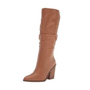 Dolce Vita Women's Numbra Black Slouchy Mid Calf Boots Tan Size 10